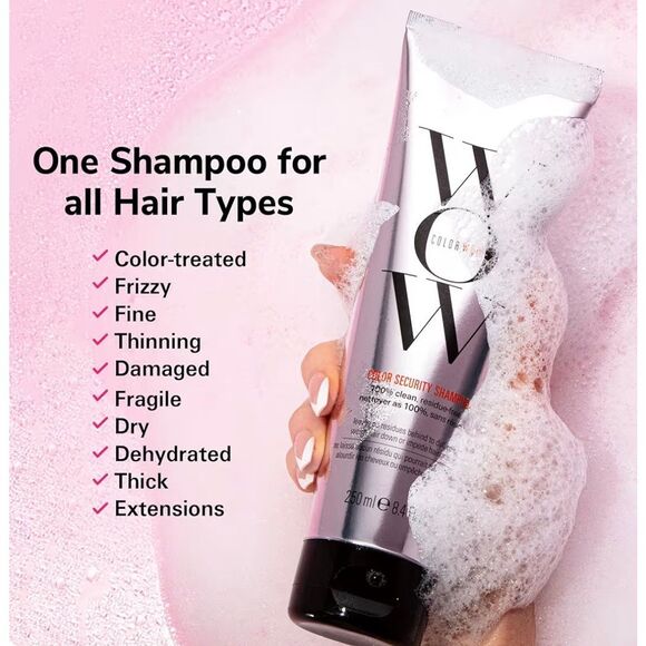 Color Wow Color Security Shampoo - NWT - 2.5 fl. oz. Great for extensions too! - Picture 10 of 11